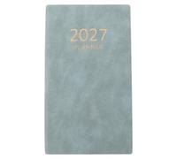 Kisangel Agenda Planner 2027, A6 Size Monthly Calendar with Colorful Tabs