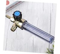 Kisangel Alloy Pressure Reducer Flowmeter Transparent Gauge for Argon Carbon Dioxide Welding Brewing Home Brew System