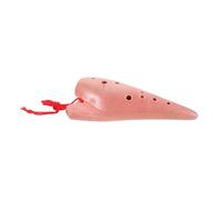 Kisangel Alto Ceramic Ocarina Flute Beginner Wind Instrument with Bag and Instruction Book Traditional Chinese Style for Students and Adult Practice