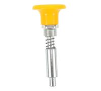 Kisangel Aluminum Alloy Weight Machine Pin with Quick Reset Spring Precise Adjustment Knob for Gym Replacement Handle Durable Pulley Pull Knob Compatible with Multiple Fitness Equipment