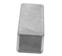 Kisangel Aluminum Guitar Pedal Enclosure Box Screw Lock Metal Stomp Box Case for DIY Guitar Pedal Kit for Instrument Accessories