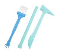 Kisangel Archaeological Tool Set for 3pcs Excavation Kit with Digging Hammer, Brush, and Educational Gemstone Digging Kit for Boys and Stem Learning