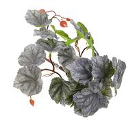 Kisangel Artificial Hanging Plants for Reptile Tank Decor Simulated Plant Leaves for Aquarium