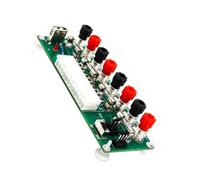 Kisangel Atx Power Board 20-pin Atx Connector Pcb Adapter Board with 5v USB Output, Small Compact Green, for Desktop PC Chassis Power Output Terminal