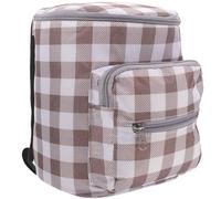 Kisangel Baby Diaper Bag and Oxford Cloth Material with Strong Binding Rope Fashion Print Pattern, Portable Organiser to Store and Organise Diapers, Suitable for Hanging on Stroller