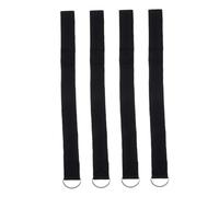 Kisangel Baby Stroller Wrist Straps and Iron Material, Secure Attachment 4pcs Safety Leash with Heavy Duty Neoprene Comfortable Anti-Loss Design for Toddler for Stroller Handle