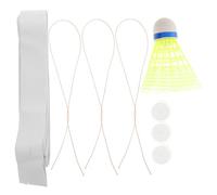 Kisangel Badminton Training Set Rebound Badminton Equipment Elastic String Badminton Self Practice Tool for Players