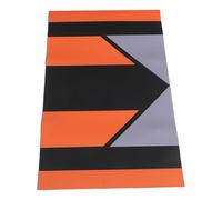 Kisangel Baseball Hitting Trainer Mat Silicone Non-slip Home Plate with Highlighted Pitching Zone Multi-color Intensive Skill Enhancement for School and Baseball Fields Indoor Outdoor