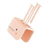 Kisangel Bath Tap Covers for Kids Whale Silicone Bath Spout Cover Cartoon Bathroom Spout Protector Wear-Resistant Collision Protection Beige