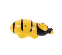 Kisangel Bee Shape Ceramic Ocarina Musical Instrument for Beginners Students Alto C Key Educational Flute in Yellow with Traditional Craftsmanship and Easy Learning Design