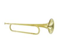 Kisangel Beginner B Flat Trumpet for Teens and Brass Musical Instrument Plaything with Precision Craftsmanship Comfortable to Play for Student Musicians and School Band Use
