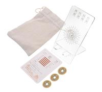 Kisangel Beginner's I Ching Divination Cards Featuring 64 Hexagrams with Unique Design and Distinctive Appearance for Learning and Collecting Made of Plastic and Paper