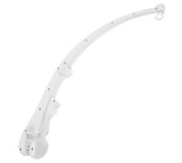 Kisangel Bendable Crib Mobile Holder Arm Durable Crib Bell Stand for Cots Easy Installation Stylish Minimalist Design Engages with Musical Bells for Nursery Decor