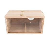 Kisangel Bird Nesting Boxes for Parakeets Wooden Bird House Window Nesting Kit Garden Decor Birdwatchers' Choice