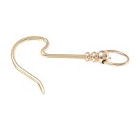 Kisangel Birdcage Hook Brass Garden Fence Decoration Hooks for Indoor Outdoor Pet Cage