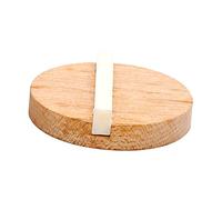 Kisangel Biscuit Bridge and Lasting Durability and Saddle Nut Kit Resonator Guitar with Versatile Design Made of Wood and Ox Bone for Professionals and Guitar Makers