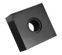 Kisangel Black Microphone Logo Flag Station Professional Interview Mic Cube for Enhanced Visibility News Coverage for Media and Event Settings