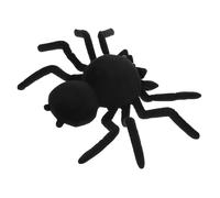 Kisangel Black Plush Spider Stuffed Lifelike Soft Plush Doll for Bedroom Decoration and Bedtime Companion Comfortable and Adorable