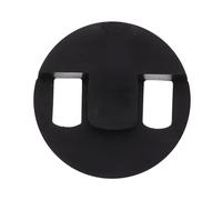 Kisangel Black Rubber Cello Mute Silencer for Violoncello and Bridge, Portable and Sturdy Practice Accessory That Will Not Scratch Instrument Surface