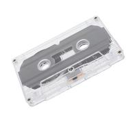 Kisangel Blank Cassette Tapes 30-minute Recording Tapes Hard Case for DIY Vintage Decor and Educational Audio Recording in Retro Style