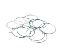 Kisangel Boy Girl's Guzheng Strings Replace Music Wire for Guzheng Including White and Green Strings Metal for Beginners and Professionals for Instrument Music Wire Replacement