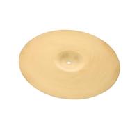 Kisangel Brass Drum Cymbal High Grade Jazz Cymbal Replacement Drum Part with Impact Resistance Sound for Percussion Instruments