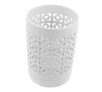 Kisangel Breathable Square Ceramic Orchid Pot with Drainage Holes and Tray Indoor Outdoor Slotted Planter for Airflow and Root Health Versatile Flower Pot for Decor