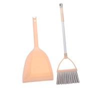 Kisangel Broom Dustpan Set Adjustable Lightweight Cleaning Tool for Boys and Home Sweeper for Indoor and Outdoor Use