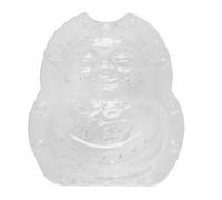 Kisangel Buddha Shaped Fruit Mold: Hinged Vegetable Shape Maker - Decorative Fruit Growing Form Supplies - Pear and Peach Molding Tool for Outdoor Planting
