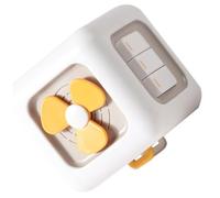 Kisangel Busy Board Cube Learning Lightweight Portable Sensory Montessori Fidget for Fine Motor Skills Training and Early Education Safe Preschool Travel Activity