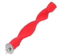 Kisangel Cage Grinding Wand Parrot Stand Bird Perch Grind Pad for Parrots Budgies Random Color