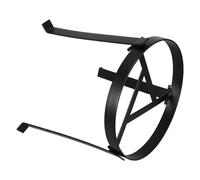 Kisangel Camping Fire Tripod for Cooking over Fire Pit, Tool-free Quick Setup Galvanized Iron Stand with High Temperature Resistance, for Road Tripping and Family Camping Outdoors