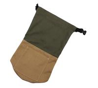 Kisangel Canvas Lamp Bag Camping Lamp Bag Retro Style Wear-resistant Strong Load-bearing Capacity Outdoor Storage