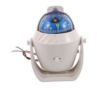 Kisangel Car Compass Ball with Adjustable Mounting Bracket Dash Mount Vehicle Compass for Boat Truck Caravan Navigation Direction Guide and Compact