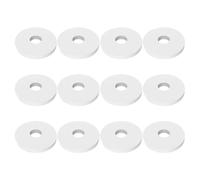 Kisangel Car Diffuser Refill Pads 12Pcs Round Air Freshener Car Aroma Pad Replacement in PE Material for Car Vent to Create Relaxing Environment