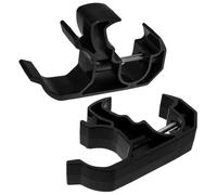 Kisangel Car Flashlight Holder Bracket Mount Automotive Flashlight Organizer Clip 2pcs Quick Release Compatible with Jeep for SUV Trunk and Interior Tool Storage