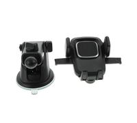 Kisangel Car Suction Phone Holder with Anti-skid Pad Retractable Support Rod Rotatable Design Strong Suction Cup Stable Car Mount for Phone Navigation Driving