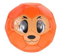 Kisangel Cartoon Soccer Ball Lightweight PU Training Ball for Ergonomic Design for Indoor Cute Monkey Pattern for Fun Exercise