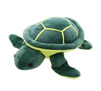 Kisangel Cartoon Stuffed Sea Turtle Plush for Soft Cotton Tortoise Animal Gift Safe Non Toxic Material Color Stable and Cute Green Stuffed Animal for Sleep Companion