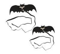 Kisangel Cat Vest Harness Bat Wings Pet Harness for Halloween Leash for Outdoor Activities Walking Running