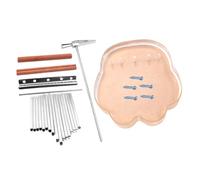 Kisangel Cat's Paw Thumb Piano Keys Kalimba Easy Assemble Finger Piano Small Instrument for Beginners Portable