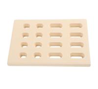 Kisangel Ceramic Grill Brick Replacement Ceramic Bbq Bricks Grill Flame Tamer Beige Burner Systems Even Heat Distribution