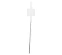 Kisangel Check Valve Dispensing Nozzle, Plastic Anti-backflow Filling Nozzle, Extended Anti-drip Outlet for Cosmetics and Juice Bottling, Compatible with 2.5mm Tube Outer