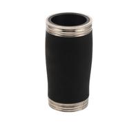 Kisangel Clarinet Barrel Tube Accessory for Woodwind Instruments, Lightweight Plastic Material with Accurate Pitch, Suitable for Daily Cleaning and Practice Sessions, 62mm Black Clarinet