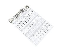 Kisangel Clarinet Chord Chart for Beginners Reference Guide with Diagrams Convenient Practice Aid for Mastering Chords Meticulous Printing and Craftsmanship for Learning Clarinet Skills