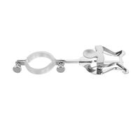 Kisangel Clarinet Lyre Metal Music Score Holder Clip Portable Sheet Music Clamp for Clarinet Woodwind Instruments Durable Design for Practicing Marching Band Use