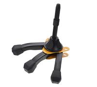 Kisangel Clarinet Rack Portable Flute Stand Tripod Support for Home Travel Durable Compact Design with Smooth Edges for Musicians