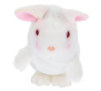 Kisangel Clockwork Toy Rabbit Wind up Bunny Novelty Toy for Boys and Girls Easter Basket Stuffers Simulation Rabbit Playtime Companion