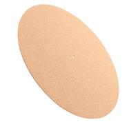 Kisangel Cork Turntable Mat for Vinyl Records Shake Slipmat with Natural Cork Material Easy Installation Record Player Platter Mat Vibration Reduction for Audio Enthusiasts