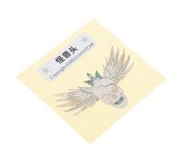 Kisangel Creative Guitar Headstock Sticker Self-adhesive PVC Decal for Acoustic and Electric Guitars Musical Instrument Decor Unique Monster Head Design Gift for Lovers